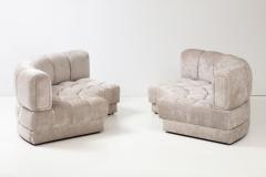 Milo Baughman 1970s Milo Baughman Mid Century Modern Curved Channel Back Sofa - 3333129