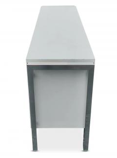 Milo Baughman 1970s Milo Baughman Style Rosewood Laminate and Aluminum Cabinet or Dresser - 3080498