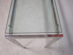 Milo Baughman 1970s Polished Aluminum Long Mid Century Modern Console Table - 1746994