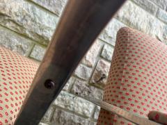 Milo Baughman 4 Stylish Milo Baughman Cantelievered BRNO Chrome Dining Chair Mid Century - 4729504