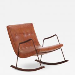 Milo Baughman A Mid Century Modern Ozzy Rocking Chair by Milo Baughman for Thayer Coggin  - 3751166