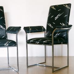 Milo Baughman A Pair of Milo Baughman Designed Armchairs 1970s - 3112897