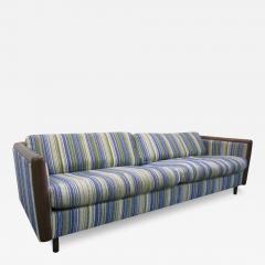 Milo Baughman Amazing Milo Baughman Style Walnut Sofa Mid century Danish Modern - 3098411