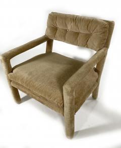 Milo Baughman American Modern Upholstered Parsons Chairs Milo Baughman - 2307127