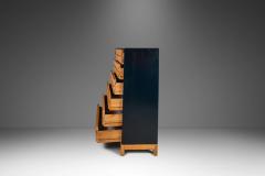 Milo Baughman Bespoke Two Tone Geometric Gentlemans Dresser by Milo Baughman - 3283964