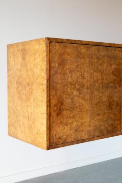Milo Baughman Burl Wood Floating Cabinet by Milo Baughman - 4518271