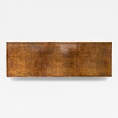 Milo Baughman Burl Wood Floating Cabinet by Milo Baughman - 4522136
