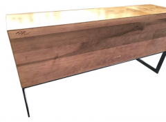 Milo Baughman Burlwood Credenza by Milo Baughman - 852475