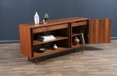 Milo Baughman California Modernist Tambour Door Credenza by Milo Baughman - 3869528