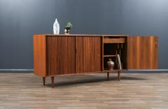 Milo Baughman California Modernist Tambour Door Credenza by Milo Baughman - 3869529