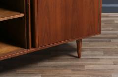 Milo Baughman California Modernist Tambour Door Credenza by Milo Baughman - 3869530