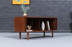 Milo Baughman Californian Modern Low Profile Tambour Door Credenza by Milo Baughman - 4503374
