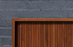 Milo Baughman Californian Modern Low Profile Tambour Door Credenza by Milo Baughman - 4503377