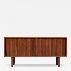 Milo Baughman Californian Modern Low Profile Tambour Door Credenza by Milo Baughman - 4504050