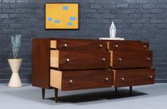 Milo Baughman Californian Modernist Walnut Dresser by Milo Baughman - 4446443