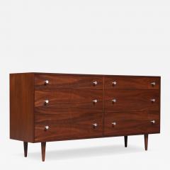 Milo Baughman Californian Modernist Walnut Dresser by Milo Baughman - 4447142