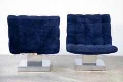 Milo Baughman Cantilever Lounge Chairs by Milo Baughman - 2598195