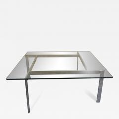 Milo Baughman Chrome and Glass Coffee table in the manner of Milo Baughman - 3323215