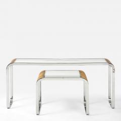 Milo Baughman Console and low table - 3869400