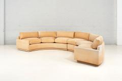Milo Baughman Curved Circular Sofa 1960 - 2410321