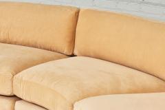 Milo Baughman Curved Circular Sofa 1960 - 2410325
