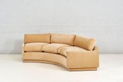 Milo Baughman Curved Sofa 1970 - 2430134