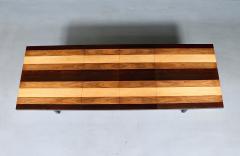 Milo Baughman Expanding Milo Baughman Multi Wood Dining Table for Directional - 4795530