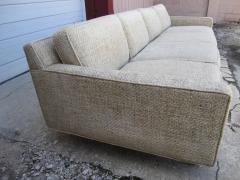 Milo Baughman Fabulous Milo Baughman Four Seat Sofa with Walnut Legs Mid Century Modern - 1200373