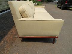 Milo Baughman Fabulous Milo Baughman Style Walnut Base Sofa Mid Century Modern - 3224189