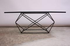 Milo Baughman Geometric Bronze Coffee Table by Milo Baughman for Directional - 832678