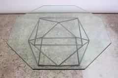 Milo Baughman Geometric Bronze Coffee Table by Milo Baughman for Directional - 832685
