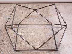 Milo Baughman Geometric Bronze Coffee Table by Milo Baughman for Directional - 832695