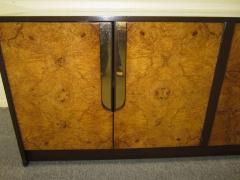 Milo Baughman Gorgeous Milo Baughman Burled Wood Credenza Mid century Modern - 1234333