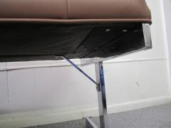 Milo Baughman Gorgeous Milo Baughman Style Long Chrome Bench Mid Century Modern - 1229148