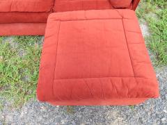 Milo Baughman Handsome 7 Piece Milo Baughman Style Sectional Sofa Mid Century Modern - 1708909