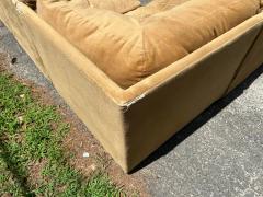 Milo Baughman Handsome Milo Baughman style Selig 6 Piece Cube Sofa Sectional Mid Century - 4697048