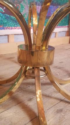 Milo Baughman Italian Brass Ring Coffee Table Circa 1960 - 2473797