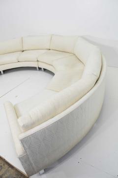 Milo Baughman Large Milo Baughman Four Section Circular Sofa - 1250752