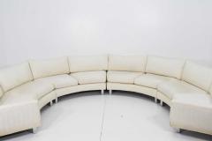 Milo Baughman Large Milo Baughman Four Section Circular Sofa - 1250760