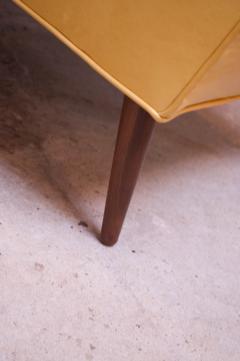 Milo Baughman Leather and Walnut Milo Baughman for James Inc Lounge Chair and Ottoman - 1889445