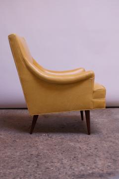 Milo Baughman Leather and Walnut Milo Baughman for James Inc Lounge Chair and Ottoman - 1889452