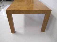 Milo Baughman Lovely Milo Baughman Burl Olivewood Dining Table Mid century Modern - 1171133