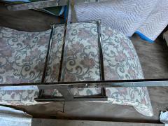 Milo Baughman Lovely Milo Baughman style Chrome Wave Chaise Lounge Mid Century Modern - 4429015