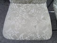 Milo Baughman Lovely Set 6 Milo Baughman for Thayer Coggin Chrome Dining Chairs - 1333044