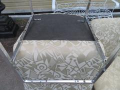 Milo Baughman Lovely Set 6 Milo Baughman for Thayer Coggin Chrome Dining Chairs - 1333045