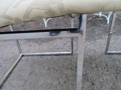 Milo Baughman Lovely Set 6 Milo Baughman for Thayer Coggin Chrome Dining Chairs - 1333047