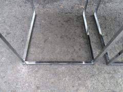 Milo Baughman Lovely Set 6 Milo Baughman for Thayer Coggin Chrome Dining Chairs - 1333051