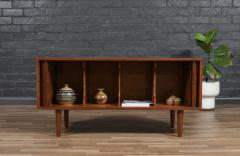 Milo Baughman Low Profile Milo Baughman Tambour Door Credenza for Glenn of CA - 4135796