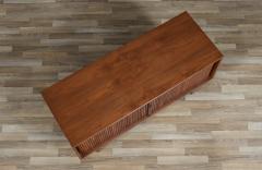 Milo Baughman Low Profile Milo Baughman Tambour Door Credenza for Glenn of CA - 4135799