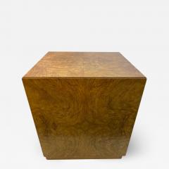 Milo Baughman MILO BAUGHMAN BURLWOOD CUBE - 1659990